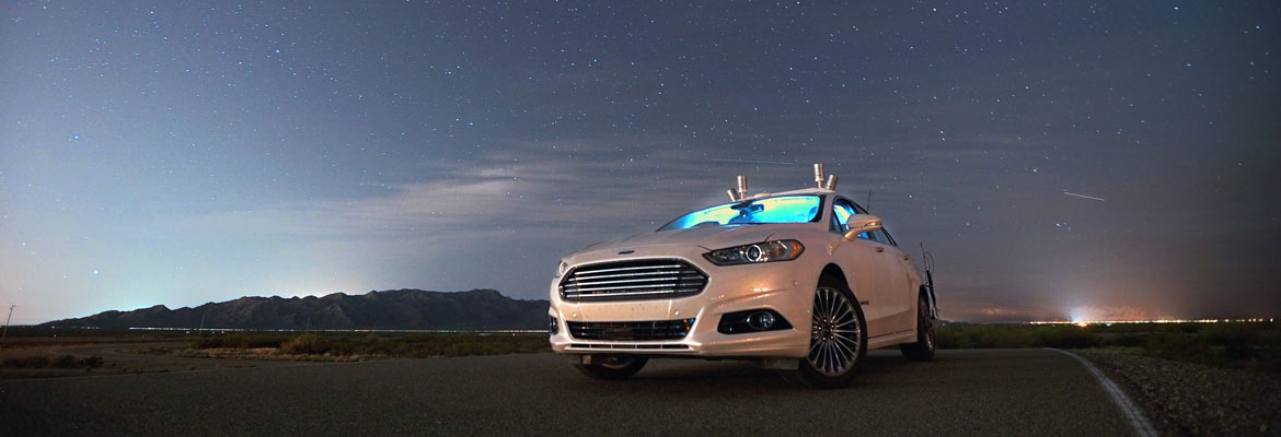 Ford Fusion Hybrid e Uber: la macchina del futuro è ora